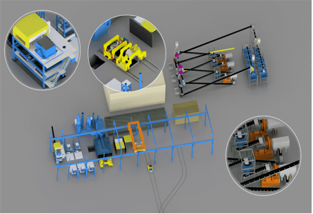 slag treatment line
