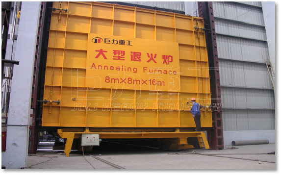 8×8×16m自動(dòng)溫控大型退火爐